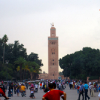 Kutubiya-Moschee in Marrakesch auf der Marokko Rundreise