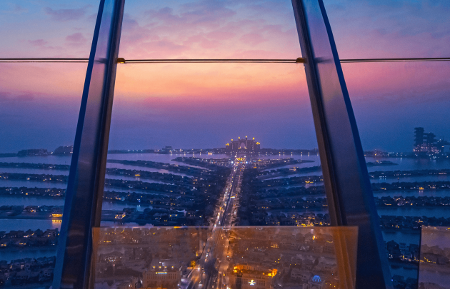 Der Ausblick in der Nakheel Mall 