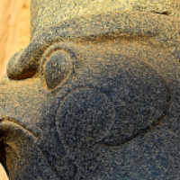 Statue im Edfu Tempel auf der Ägypten Rundreise
