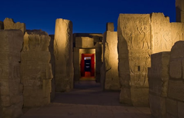 Sound & Light Show im Karnak Tempel