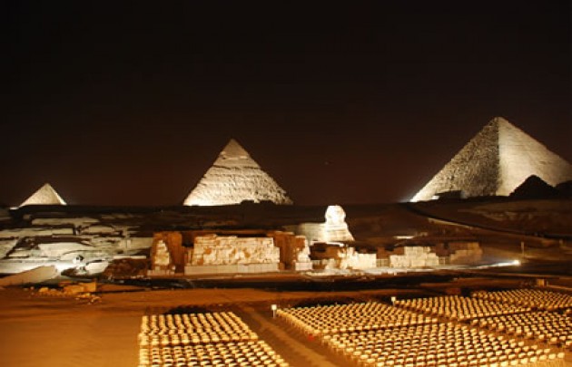 Sound und Light bei den Pyramiden (Mi,Do,Fr & Sa)
