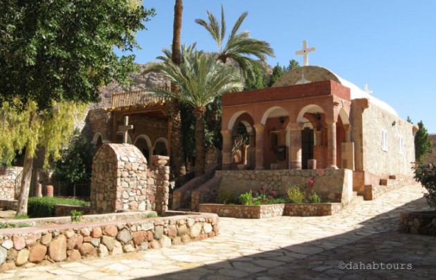 Oase Wadi Feiran & Besuch des Nonnenkloster 