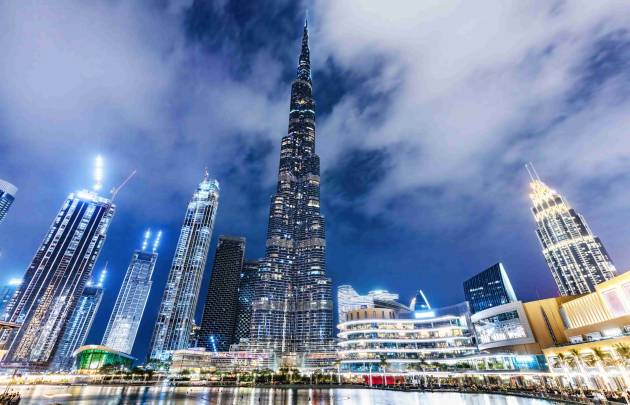 Burj Khalifa SKY - niedrige Zeit