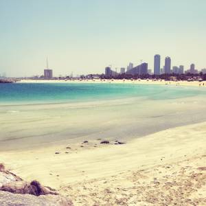 Al Mamzar Strand in Dubai