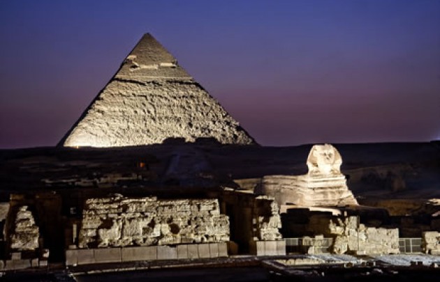Sound und Light bei den Pyramiden (Mi,Do,Fr & Sa)