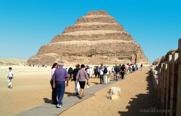 Pyramiden von Sakkara und Gizeh