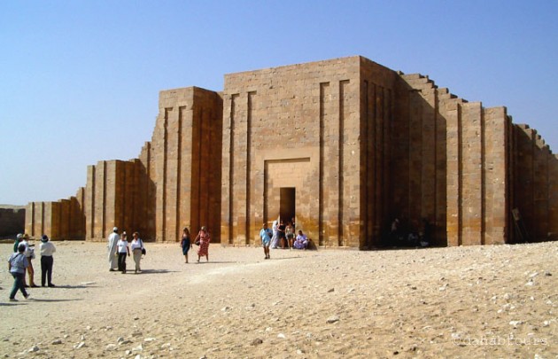 Dahschur,  Sakkara und Gizeh Pyramiden