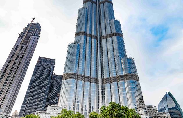 Burj Khalifa SKY - niedrige Zeit